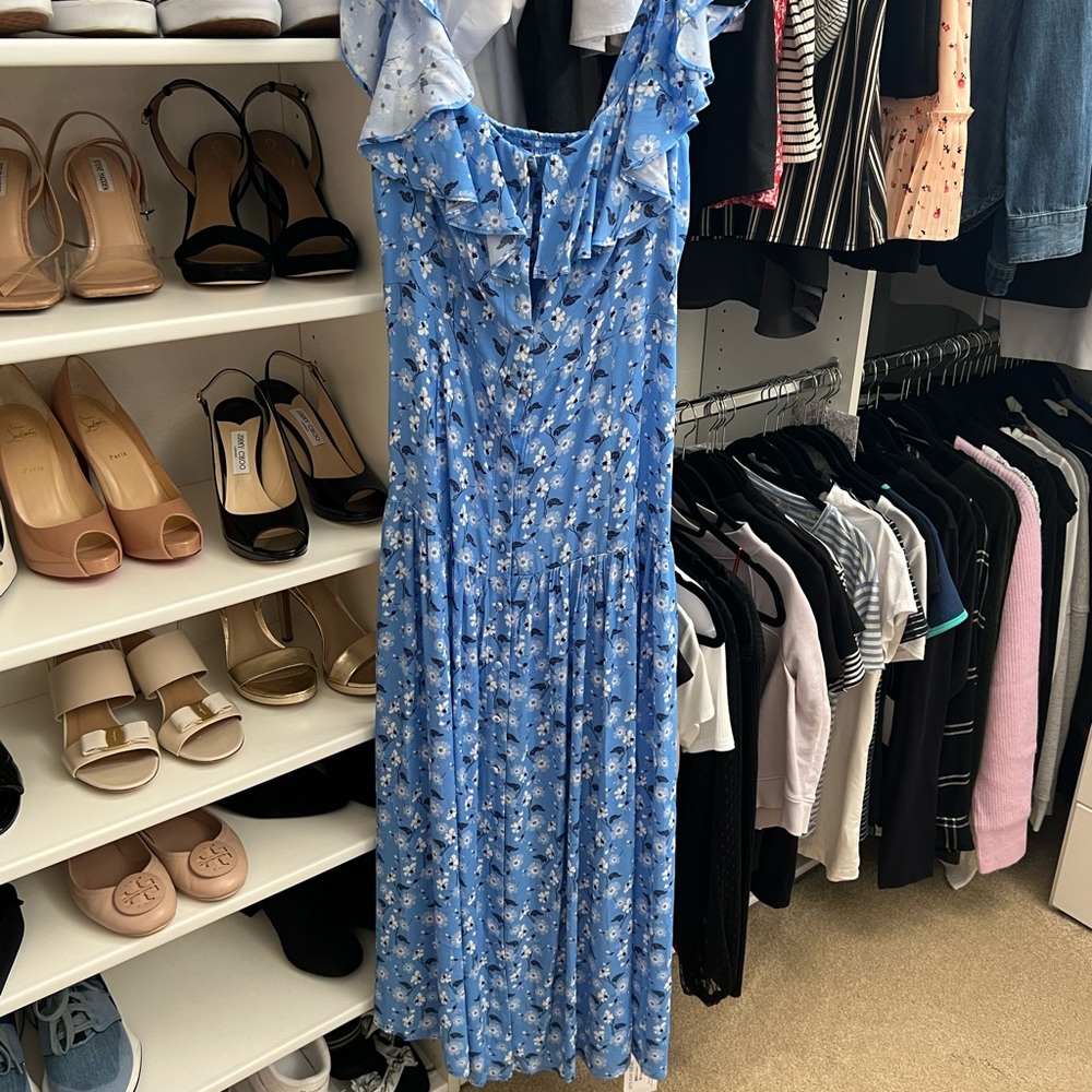 Yumi Kim Blue Floral Dress
